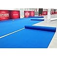 ZARACARPETS; 'can change the floor Has Launched Non Woven Wedding Carpets, Carpets for Church Aisle,Carpet for Marriage Hall, Events, Exhibitions,Functions and Gallaries Size 10x80 feet(6 MM) Color Blue