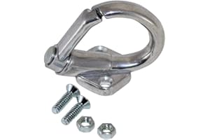 CITOMERX Ganchos para equipaje galvanizados Piaggio Vespa 50, 100, 125, PX 80, Lusso, PX 100, 150, 200, T5, Classic, Elestart, SR, Sprinter, LML Star, Deluxe, Star, Stella