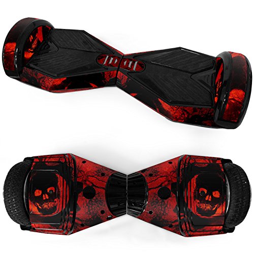 Preisvergleich Produktbild Balance Scooter / Hoverboard Totenkopf Aufkleber