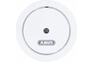 ABUS Mini-Rauchmelder GRWM30600 mit 10-Jahres-Batterie - Q-Label & DIN EN14604 zertifiziert - 85 dB Alarm - für Wohnräume, Wohnwagen & Wohnmobil - Weiß