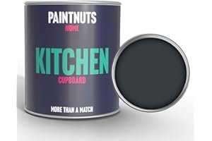 PAINTNUTS Kitchen Cupboard Paint - RAL-7016 - ANTHRACITE GREY Satin 500ml Tin