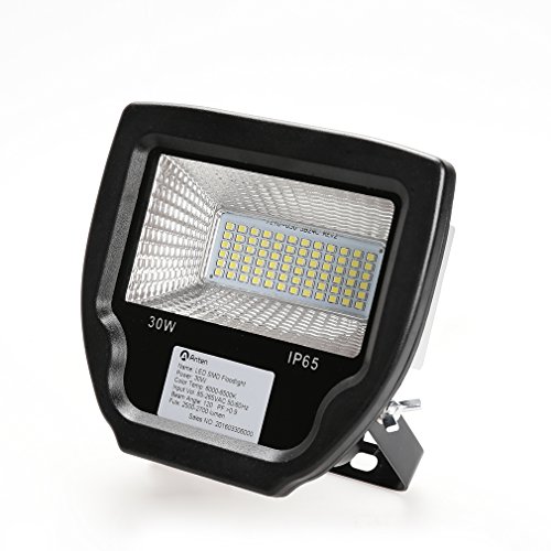 Anten® LED Fluter 30W Außenstrahler Flutlicht Scheinwerfer Baustrahler wasserdicht Kaltweiß