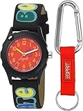 Esprit Jungen-Armbanduhr Analog Quarz Leder ES105224005