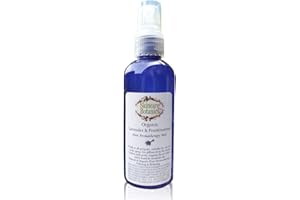 SKINCARE BOTANICS Organic & Natural Aromatherapy Lavender & Frankincense Room Spray, Pillow & Body Spray | Pure Botanical Ingredients with Essential Oils | Made in the U.K.