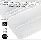 Best For Kids Kinderbett-Matratze Kesja 70 x 140 x 10 cm, sehr gute Qualität TÜV Gesteppte und Weiche Kindermatratze aus Frottee besonders für Winter MAT-FR140 - 3