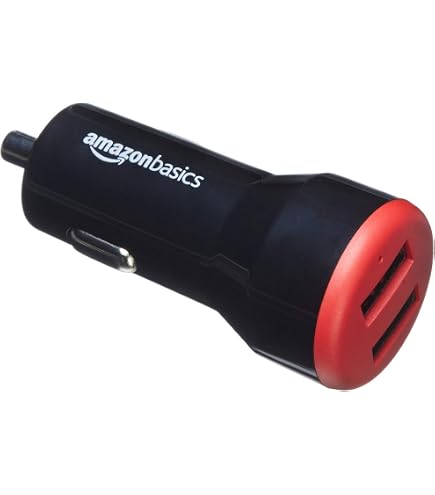 Chargeur Allume-cigare Double Port USB Haloking - Charge Rapide 5V/2.4A Par Port, Pour IPhone, Android, Etc.