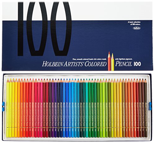 100 color paper box-set Holbein colored pencil (japan import)