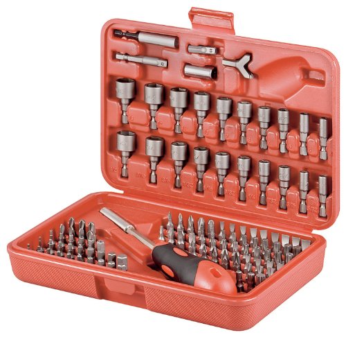 Preisvergleich Produktbild 2 Stück Fixpoint WZ BIT 3 Bitsatz 113-teilig silber