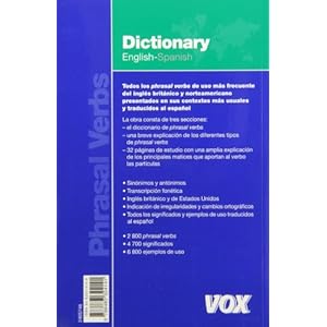 Dicc. Phrasal Verbs Ing/esp - Esp/ing