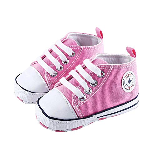 Itaar Prewalker Sweet Canvas Sneaker Antiskid Soft Cute Trainer 3-18M Four Seasons