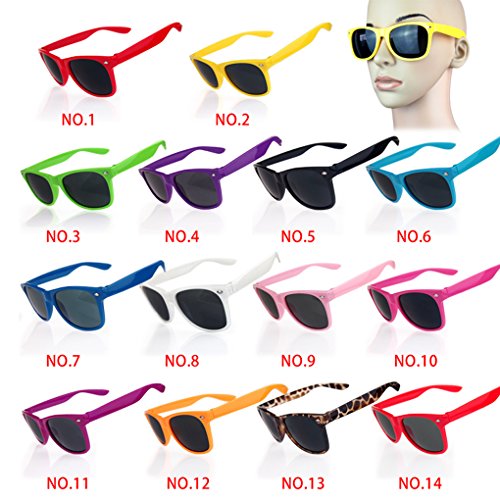 QHGstore Uv400 Brille Sonnenbrille Shades Skibrillen Sonnenbrillen - 3
