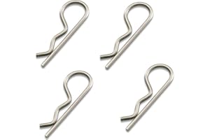 ARTIST UNKNOWN 10 Pieces RETAINING R CLIPS PINS TO SUIT BRAKE DISC PAD (SMALL) CLIP CALIPER PMBR6 (10)