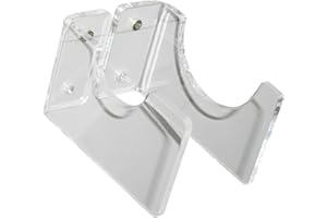 freneci Supports muraux de fusils de Jouet/Support de présentoir de fusils/Support de Support Acrylique/Affichage de bâton de Combat