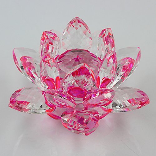 Bouquet-de-fleurs-de-lotus-en-cristal-Grande-taille-Artisanat-Dcoration-pour-la-maison-De-toutes-les-couleurs-Cadeau-pour-un-anniversaire-un-mariage