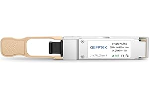 QSFPTEK 40G QSFP+ Module MTP/MPO Multi-Mode Transceiver 40GBASE-SR4 for Cisco QSFP-40G-SR4 (850nm, 100m, with DDM)