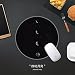 Produktbild Mauspads Gaming Mauspads Trompete Runde Mouse Pad Black Star Office Lock Gummilager, Mond