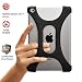 Produktbild Palmo iPad mini 1/2/3/4 Case Hülle (Schwarz/Black) - Gewinner des Red Dot Award: Product Design 2017 & GOOD DESIGN AWARD 2015 – Fallgetestet durch das US-Militär, Einhandbedienung, Selfies, ultraleicht, kratzfeste Beschichtung, erstklassige Silikonhülle mit Trageband zur Verhinderung des Herunterfallens, aufprallsicher, staubdicht, schlichtes Design, erweiterte Daumensteu, Apple Smart Cover/Keyboard kompatibel