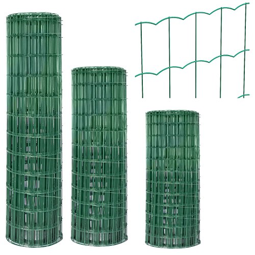 GAH Alberts Garden Fence Schweißgitter Promo 25 Meter Rolle 150 cm Hoch grün