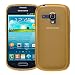 Produktbild Samsung Galaxy S3 Mini Soft Silikon Case, Conie Mobile Klare Hülle, Crystal Clear Premium TPU Rückschale in Gold