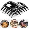 Meat Claws 1 Paar Fleischkrallen Bbq Tools Tophung Solide Version Bbq Meat Claws Fleischgabel Brenkrallen Fleisch Krallen Perfekt Fr Grillpulled Pork Chicken Beefschwarz
