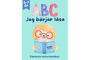 ABC- Jag lär mig läsa, Förskola Aktivitetsbok: Övningar för läsförståelse för barn 5-7 år