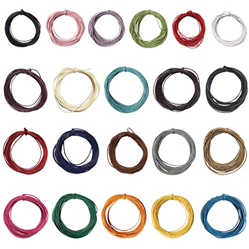 Nylonschnur Friesen Faden Nylonseil Schnur 2mm DIY Schmuckherstellung 10m – Schwarz, 2mmx10m - 8