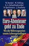 Cover zum Buch Das Euro-Abenteuer geht zu Ende: Wie ...