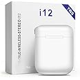 KingDeals_uae i12 Tws Touch Control 1:1 Wireless Bluetooth 5.0 Headphones for iPhone, Xiaomi