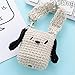 Price comparison product image Knit Airpods Case, Handmade Cute Cartoon Protective Skin Sweater Cover Silicone Anti-Slip Knitting Wool Case For AirPods Airpod