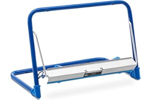 MSW Motor Technics MSW MSW-PRD-03 - Soporte para Rollos de Limpieza (Montaje en Pared, hasta 5 kg, diámetro de 500 mm, plástico y Acero, Soporte para paños), Color Azul