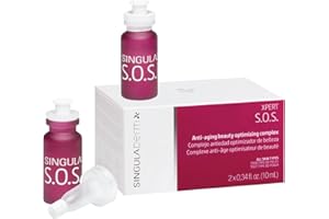 Singuladerm XPERT SOS - Sérum Facial Efecto Bótox - 2 Viales (10 ml cada uno) - Efecto Flash Lifting Inmediato - Todo Tipo de Pieles