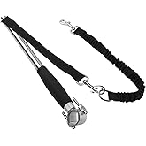 Hände frei Fahrrad-Hundeleine, einziehbare Hundeleine Übungsleine, Zugkraftleine mit Stoßfeder für das Training Radfahren im 