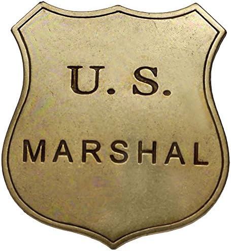 Hill Interior U.S.Marshall Badge