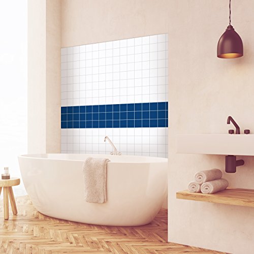 Wandkings Fliesenaufkleber für Küche und Badezimmer, 9,5 x 9,5 cm, 50 Stück – Farbe wählbar - 2