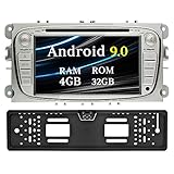 2 Din In-Dash Auto DVD-Spieler, kommt mit allen Kabel, die Sie benötigen Plug und Play. Es kann passen für Ford Mondeo (2007-2011) Ford S-Max (2008-2011) Ford C-Max (2008-2010) Ford Focus (2007-2010) Ford Galaxy (2010-2011).