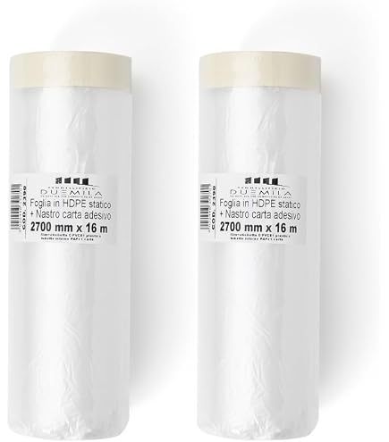 Feltro Multiuso Accoppiato Antiscivolo E Assorbente – Protezione Pavimenti, Ideale Per Pittura E Fai-da-te, Bobina Da 1x50 Cm