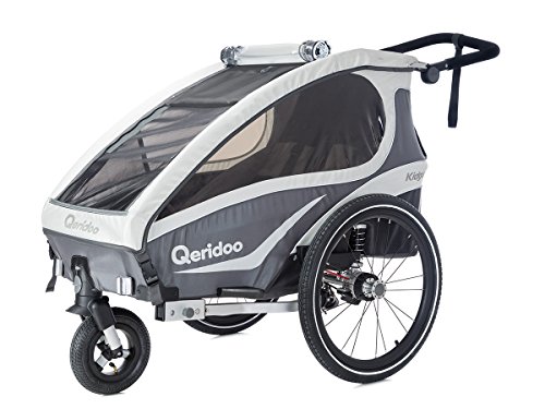 Preisvergleich Produktbild Qeridoo Kinder-Fahrradanhänger Kidgoo1 2018 anthrazit