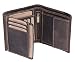 Produktbild LEAS Herren Geldbeutel natur mit Geschenkbox Echt-Leder, dunkelbraun Vintage-Collection