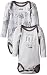 Absorba Underwear Unisex Baby 100% CALIN GARCON Bodysuit, Grey (nuage), 18-24 months (Manufacturer size: 2 ans)