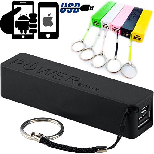 2600 MAH KEY RING POWER BANK EXTERNAL PORTABLE FOR TP-LINK NEFFOS C5 MAX