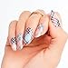 ThumbsUp Nails - MacQueen Tartan Nail Wraps 20 Wraps / Pack