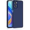 Pikkme Oppo A76 / Oppo A96 / Oppo A36 Back Cover Soft Matte Liquid Silicone TPU | Camera Protection | Shockproof Slim Back Case for Oppo A76 / Oppo A96 / Oppo A36 (Blue)