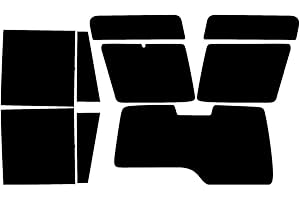 PSSC WINDOW FILM PSSC Pre Cut Rear Car Window Films for Land Rover Discovery 1998 to 2004 05% Very Dark Limo Tint