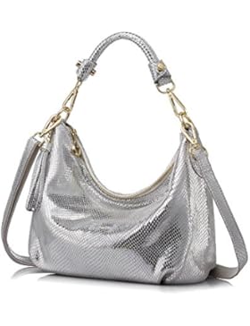 Handtaschen Damen Umhängetasche Leder Klein Hobo Tasche Schultertasche Henkeltaschen Klein Mit Quasten