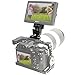 Produktbild NICEYRIG Video DSLR Kamera Monitor Halter Halterung Universal Einstellbarer verdrehsicher Griff Halterung Ständer für GH5 GH4 Sony A6300 A6500 Kamera Käfig