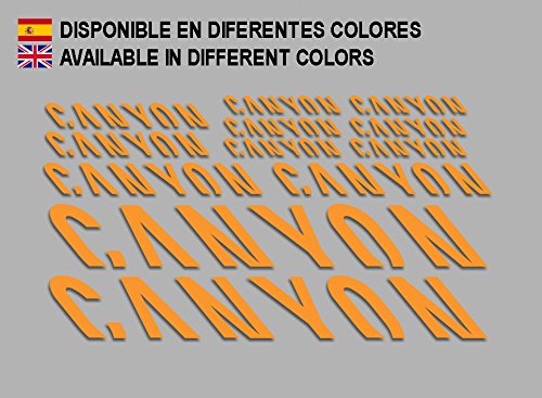 PEGATINAS CANYON F157 VINILO ADESIVI DECAL AUFKLEBER КЛЕЙ MTB STIC