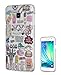 Produktbild c0287 - Cool Cute fun doodle art illustration sCool sketch omg fashion quotes ice cream unicorn party Design Samsung Galaxy J1 Fashion Trend Silikon Hülle Schutzhülle Schutzcase Gel Rubber Silicone Hülle