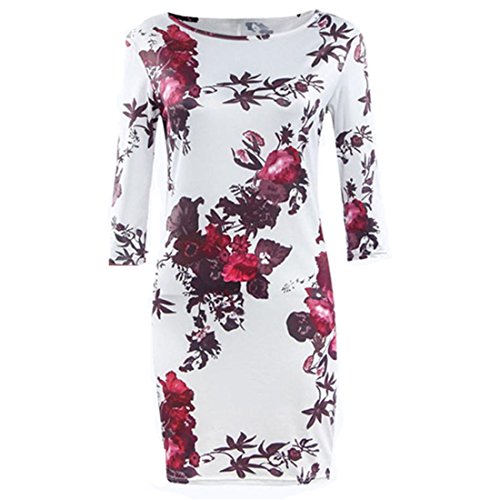 Damen Kleider Xinan Drucken Tunika Bodycon Kleider