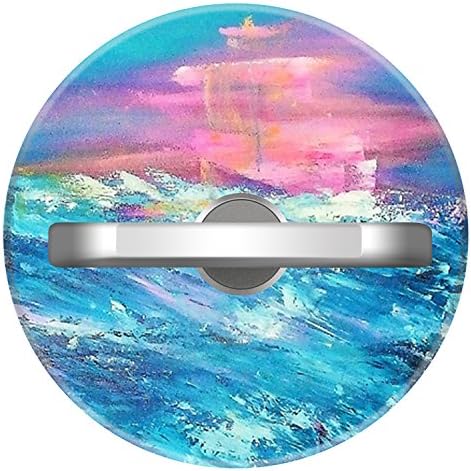 Phone Holder, Smartphone Ring Stand Grip, Anti- Drop Personalized Finger Ring Holder fo iPhone 7 7 Plus 6S 6 5 5S,Samsung Galaxy ,Tablets - Blue Pink Turquoise