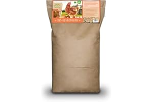 MÜHLDORFER MY LITTLE FARM My Little Farm - Grains de Poules biologiques - 10 kg - pour Poules pondeuses et Autres volailles - Mélange de Grains Entiers sains et naturels - Riche en vitaux